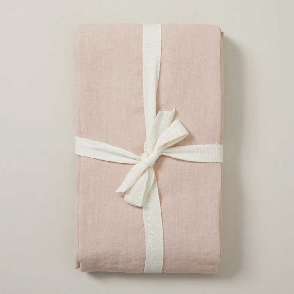 LINEN TABLE CLOTH, MUSHROOM